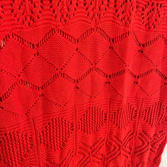 Free People NWT crochet maxi dress Sz Small - Picture 5 of 5